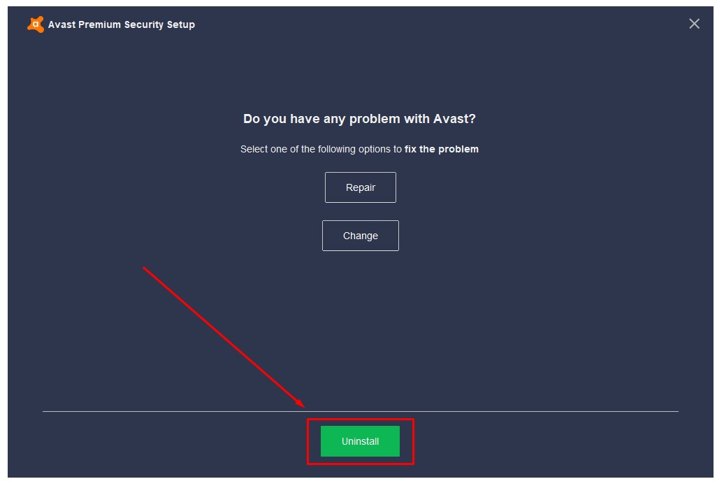 Cara Uninstall atau Menghapus Antivirus Avast